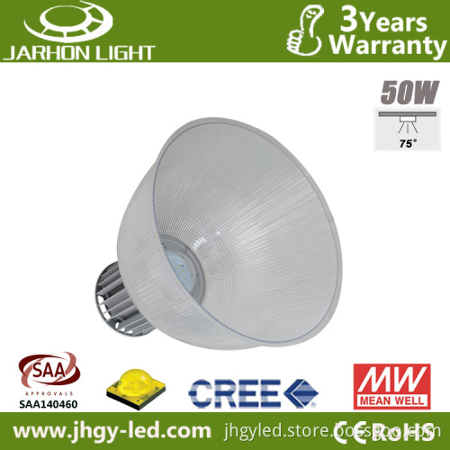 Super Brightness Meanwell 50W LED High Bay Light for Industrial Lighting